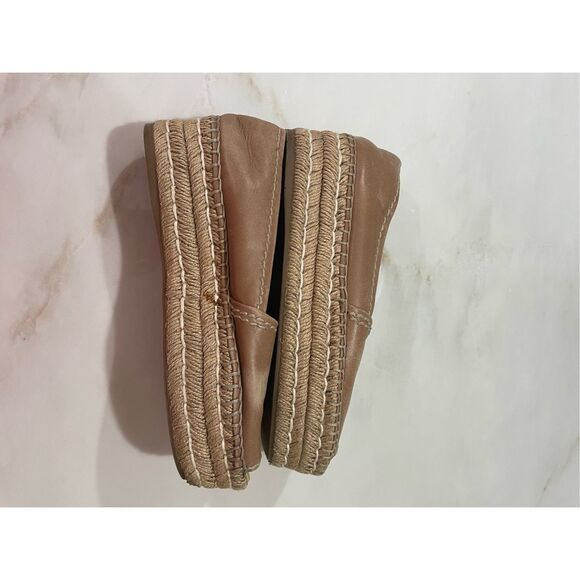 Authentic Prada Leather Espadrilles Size 38.5 - Picture 9 of 16